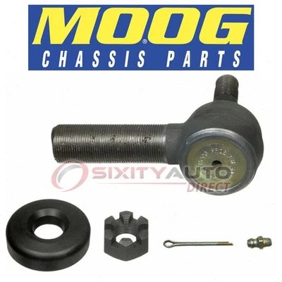 MOOG Right Outer Steering Tie Rod End for 1987-1991 GMC V3500 - Gear Rack vj - Image 1 of 4
