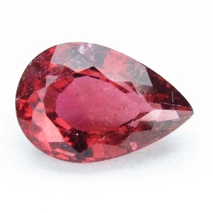 3.40Cts Nice Looking Pear Shape Natural Orange Pink Tourmaline Collection Gem - Picture 1 of 7
