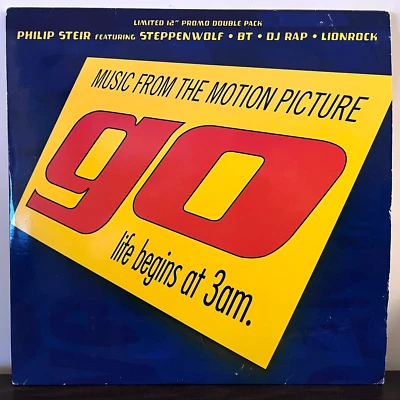 Music From The Motion Picture "GO" (1998) - 12" Vinyl Record 2xLP - EX - Image 1 of 4