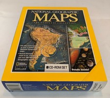 National Geographic Maps: The Complete Collection [CD-ROM] 2001 NIB Sealed
