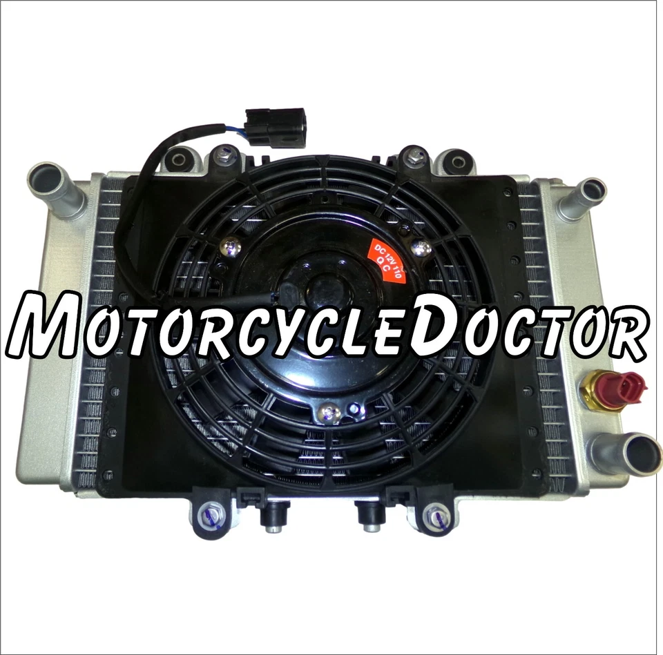 Radiador, ventilador, agua, enfriador, HS 250, UTV, HiSun, Massimo, banco, sector, huelga, artillero Foto 1 de 4