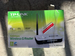 TP-Link TL-WR340G 54 Mbps 4-Port 10/100 Wireless G Router