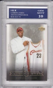 LEBRON JAMES ROOKIE CARD 2003 Basket RC Upper Deck GIOCO PERFETTO COME NUOVO 10 Cavs $$ Laker - Foto 1 di 1