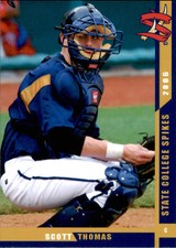 2006 State College Spikes Grandstand #7 Scott Thomas Town and Country Maryland