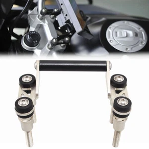 Silver GPS Phone Navigation Bracket Holder For BMW F750GS F850GS R1200RS F800GS - Foto 1 di 12