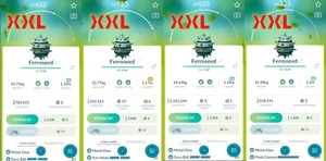 Ferroseed XXL 1.15 - 1.20 m | For exhibitions | Pokemon Trade Go✨ - Picture 1 of 3
