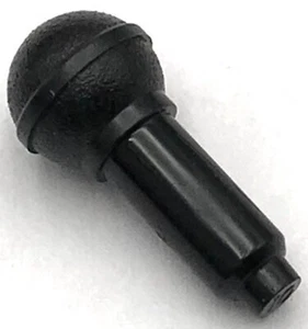 Lego Nuevo Minifigura Negro Utensilio Pieza de Micrófono - Imagen 1 de 1