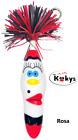 The Kooky Klicker Pen Krew 11 Ball Point Novelty Kid Party Pen Gift White Rosa
