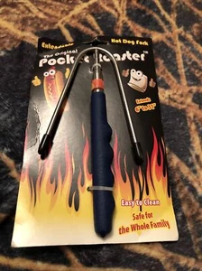 1 PCS BBQ Roasting Sticks Camping Telescoping Marshmallow Hot Dog Fork Stick - Picture 1 of 1