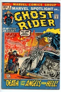 (1972) Marvel Spotlight #6: BRONZEZEIT! GROSSER SCHLÜSSEL! (2ND) GHOST RIDER! (5,5/6,0) - Bild 1 von 2