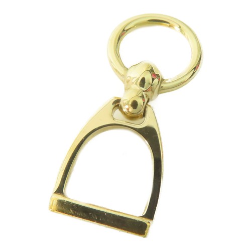 HERMÈS Anello sciarpa HERMES metallo