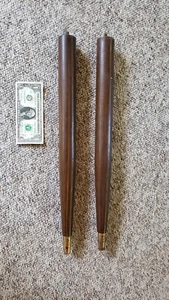 PAIR of Vintage 21" Tapered Table / Desk Legs Paul McCobb Planner Group? - Picture 1 of 7