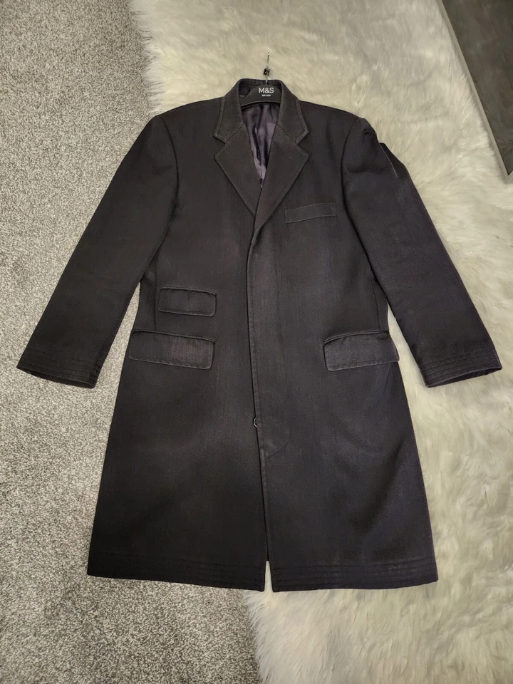 💛TM Lewin Mens Coat, Size S,  100% wool💛 - Image 1 of 4