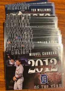 2015 Topps Hightlight of the Year Series 1 30 Card Set-Used - Bild 1 von 1