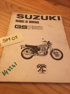 Suzuki GS750 GS 750 Manual De Instrucciones Preparación Montaje Set-Up - Imagen 1 de 8