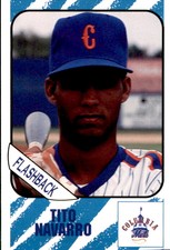 1991 Columbia Mets Play II #32 Tito Navarro Flashback Baseball Card