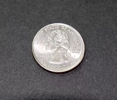 2000-D MARYLAND STATEHOOD QUARTER MINT ERROR RAILROAD RIM PARTIAL COLLAR - Image 1 of 4