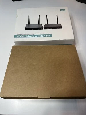 Wireless HDMI Extender, WiFi Transmitter & Receiver Kit 328ft (100m) Low Latency - Image 1 of 4