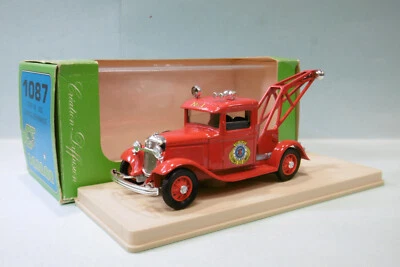 Eligor - FORD V8 1932 Service dépannage Pompiers Washington rouge réf. 1087 1/43 - Photo 1/3