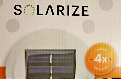 Solarize Solar Gutter Lights, Outdoor, 4 pack  - Image 1 of 3