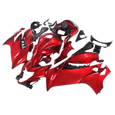 Gloss Red Black Fairings Plastic for GSX1300R Hayabusa 2021-2023 Suzuki Bodywork - Image 1 of 4