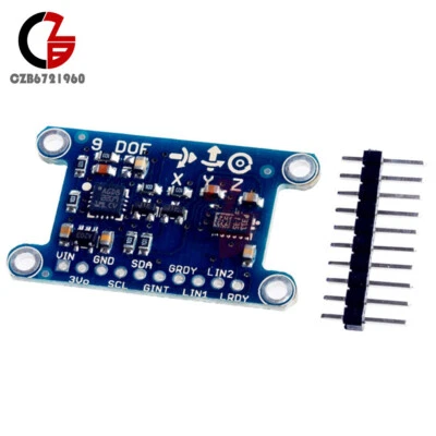 Axis IMU L3GD20 LSM303D Module 9DOF Compass Acceleration Gyroscope for Arduino - Image 1 of 4