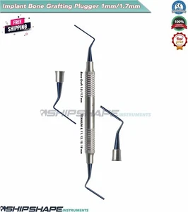 Tapón de injerto óseo dental 1 mm-1,7 mm, compactador, empaquetador implante instrumentos dentales - Imagen 1 de 16