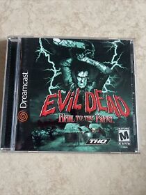 Evil Dead: Hail to the King (Sega Dreamcast, 2000) Complete Rare CIB