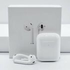 Apple AirPods 2nd Gen Bluetooth Earbuds Headsets Earphone + Charging Case Box US