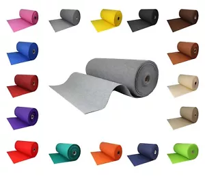 Taschenfilz Filz Filzstoff 0,5lfm Meterware 4mm Stark 1m Breit imprägniert Neu - Bild 1 von 20