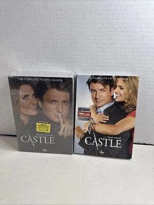 Castle Series Season (1-5)  1, 2, 3, 4, 5, DVD 2-5 With Slipcovers - Imagem 1 de 4