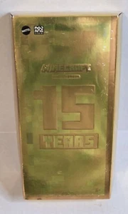 Limited Edition Minecraft 15th Anniversary Tuxedo Steve Diamond Level Figure - Picture 1 of 9
