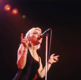 Debbie Harry Of Blondie Performing At The Hammersmith 1978 OLD MUSIC PHOTO 6