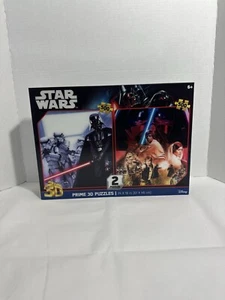 Star Wars Disney Prime 3D Puzzles 2 500 Count Puzzles Per Box - Picture 1 of 1