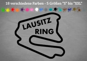 LAUSITZRING Aufkleber Rennstrecke Formel 1 F1 Grand Prix FUN 18 Farben 5 Größen - Bild 1 von 94