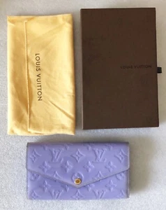 Top Zustand Louis Vuitton Long Geldbörse Portefeuille Sarah Monogram Vernis - Bild 1 von 16