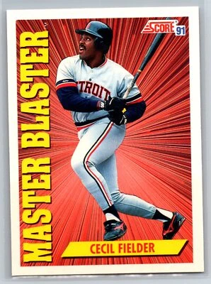 1991 Score #693 Cecil Fielder - Image 1 of 2