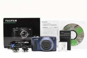 Fujifilm FinePix F900EXR 16MP Digital Camera Blue w Box Used Excellent 5+ Japan - Picture 1 of 12