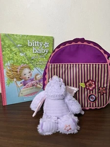 American Girl Doll Bitty Baby Hedgehog and Bitty Baby Has A Tea Party Book Set - Picture 1 of 17