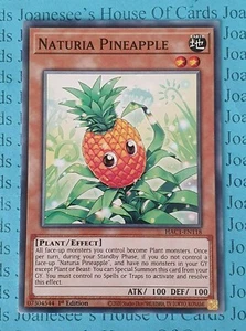 Tarjeta Naturia Pineapple HAC1-EN118 Yu-Gi-Oh 1ª Edición Nueva - Imagen 1 de 3
