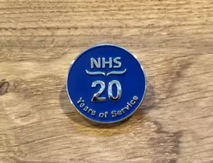 NHS Pin Badge - Nurse - Doctor - Student - 20 years Service - Picture 1 of 1