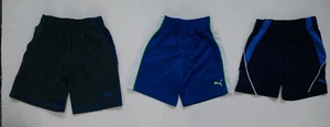 3X KIDS BOYS PUMA ACTIVE WEAR SHORTS BEACH GYM SPORT SUMMER PERFORMANCE SIZE 3 4 - Picture 1 of 5