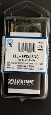 KINGSTON RAM Memory 4GB KFJ-FPC413/4G 1.5V WITH WARRANTY - Image 1 of 4