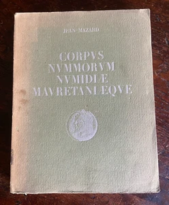 Mazard J. Corpus nummorum Numidiae Muretaniaeque. 1955 - Bild 1 von 3
