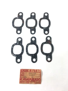 Juego de 6 juntas de entrada de aire Kawasaki S2 S3 de lote antiguo - Imagen 1 de 1