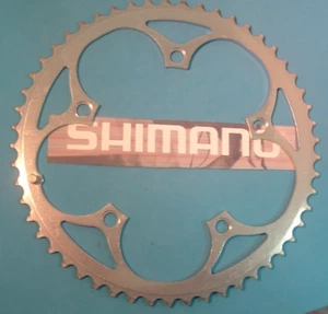 Shimano 600 Ultegra 53Tx 130BCD FC-6400 Alloy Road Chainring - 5 to 9-Spd - Picture 1 of 7