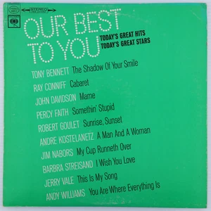 Various - Our Best To You: Today's Great Hits & Stars - 1967 Stereo LP ABS 2 - Picture 1 of 17