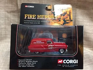 Corgi Fire Heroes 1953 Pontiac Van Newark FD CS90014 Die Cast Metal 2001 - Picture 1 of 8