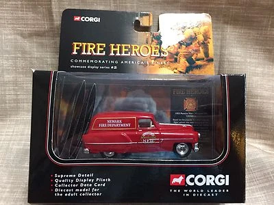 Corgi Fire Heroes 1953 Pontiac Van Newark FD CS90014 Die Cast Metal 2001 - Image 1 of 4