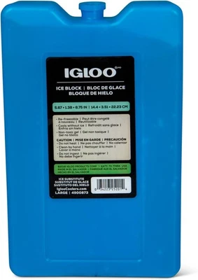 Bloque de hielo Iglú Maxcold grande, azul  Foto 1 de 4